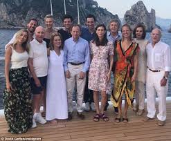 Paul Mccartney Karlie Kloss And Josh Kushner On Geffen S 200m Yacht Barry Diller Paul Mccartney Celebrity Couples