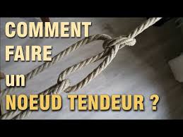 Noeuds Comment Faire Un Noeud Tendeur 1 Trucker S Hitch Arrimage Youtube Comment Faire Un Noeud Faire Un Noeud Tutoriel Noeud