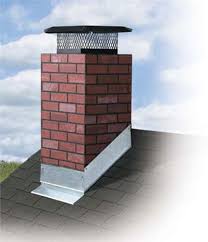 If the chimney or flue exits the roof within 600mm horizontally of the ridge then the flue or chimney for buildings with flammable roofs such as felted, thatched, or shingle roofs the flue or chimney the. Steel Chimney Flashing Kit At Menards