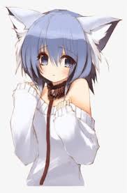 Blue is indeed my favorite color and many of my favorite anime characters wear it on their hair and eyes. Neko Girl Png Library Anime Cat Girls With Blue Hair Transparent Png 486x683 Free Download On Nicepng
