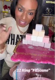 12 Ring “Fizzcano” for Ms.@crosbyreid1 🌋 so fun! #rings #jewelrybusiness  #LIVEhighlights #bp #glitzeboujie