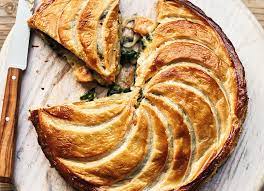 However, savory custards are also found, e.g., in quiche. Mary Berry S Sweet Potato And Spinach Pithivier You Magazine