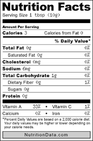 Carrots Nutritional Information