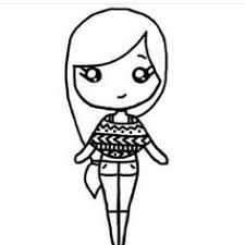 Kawaii drawings doodle drawings easy drawings disney drawings simple doodles cute doodles journal template. 150 Cute Girl Drawings Ideas Drawings Girl Drawing Chibi