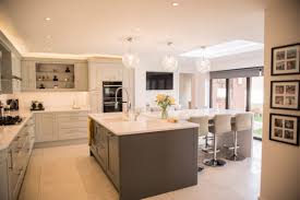 Slate worktops are affordable, versatile, durable and attractive. Painted Grey And Slate Kitchen With White Quartz Worktop Kitchen Ergonomics