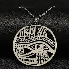 Egyptian Eye Horus Necklace | Egyptian Eye Horus Jewelry | Egyptian Eye Ra  Necklace - Necklace - Aliexpress