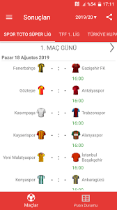 Macsonuclari.net canlı skor ve canlı sonuçlar sitesidir. Android Icin 2019 2020 Spor Toto Super Lig Canli Skor Apk Yi Indir