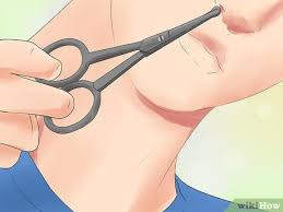 Never shove the trimming scissors into your nose, because you can do a lot of damage to your nose by puncturing something. 3 Ways To Trim Nose Hair Wikihow
