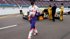 Nascar wants drivers to return to their cars now, although that doesn't mean the race is about to resume. Denny Hamlin Leaves Phoenix Searching For First Nascar Cup Series Title