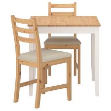 This is an excellent and spacious dining table for a couple or a small group. Small Dining Table Sets For 2 Ikea