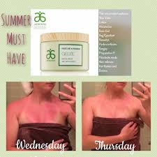 After Just One Day Using Arbonne S Rescue Renew Gelee This Lovely Lady S Burn Has Been Soothed Substantially Arbonne Arbonne Arbonne Detox Arbonne Gelee
