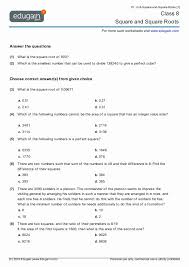 Square Root Worksheet Pdf Inspirational Grade 8 Math Worksheets And Problems Square And Square In 2020 Square Roots 8th Grade Math Worksheets Math Worksheets