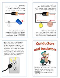 Insulators And Conductors Booklet Elementary Science Activities Insulators And Conductors Science Booklets