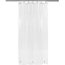 Posted on friday 31st august 2018 by james roberts. Small Shower Curtain Or Liner With 3 Magnets For Shower Stall Size 36 X 72 Inches Peva Narrow Standing Single Shower Curtain Waterproof Half Shower Curtains With 7 Metal Grommets Clear 36x72