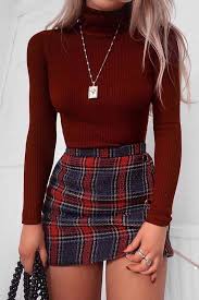 Black And White Checkered Skirt Outfit Ideas Summer 15 Aesthetic And Stylish Plaid Skirt Outfits You Must Wear Now In 2020 Plaid Skirt Outfit Dressy Outfits Stylish Plaid