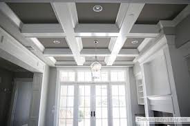 Our Formal Living Room Blank Slate The Sunny Side Up Blog Coffered Ceiling Coffered Ceiling Design Coffered Ceiling Paint