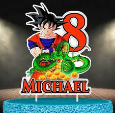 Dragon ball z birthday cake topper $2.49+ loading in stock. Dragon Ball Z Goku Cake Topper Personalized Cake Topper Custom Topper Ebay