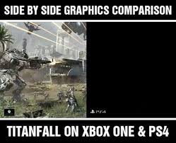 The ps4 has more memory, powerful graphics and speed, intelligent personalization. Xbox One Vs Playstation 4 Graphics Comparison Video Games Video Game Memes Pokemon Go
