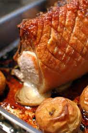 Roast Loin Of Pork With Caraway Lemon And Garlic Pork Loin Roast Recipes Cooking Recipes