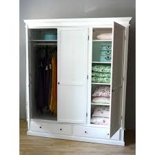 Landhaus Kleiderschrank 3 Turig Weiss Susann Locker Storage Storage Lockers