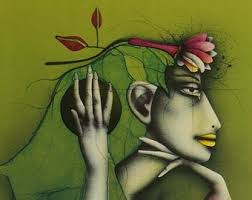 Paul Flora (1922-2009) "kaleb Und Josua" Autographed Lithograph, 1983