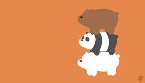 Minimalist Wallpaper We Bare Bears By Anfoflash Deviantart Com On Deviantart Cute Desktop Wallpaper Minimalist Wallpaper Desktop Wallpaper Art