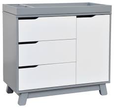Complete your nursery with new, convenient baby changing tables from kmart. Hudson 3 Drawer Changer Dresser Transitional Changing Tables By The Mdb Family Houzz