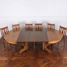 Available in a range of sizes, our kitchen and dining room tables can seat as few or as many as you like—from the cozy table tucked in the corner of your kitchen to the extension table with leaf that easily seats up to ten guests. Round Oak Extending Dining Table At 1stdibs