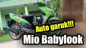 Modifikasi motor ialah merubah suatu style sepeda motor dari tampilan standard menjadi lebih menarik, agresif, dan terlihat unik dari yang lain. Review Mio Babylook Simple Part 1 Youtube