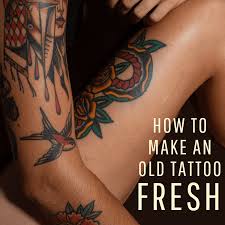 Blood may not gush out, but it won't be the light bleeding you'd expect from a normal tattoo. How To Make Your Old Tattoo Look Good Again Tatring