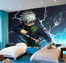 Kreatifitas yang timbul akibat tik tok merambah juga ke wilayah anime. 3d Wallpaper Naruto Anime Cartoon Wall Mural In 2021 Anime Decor Kid Room Decor Custom Wall Murals