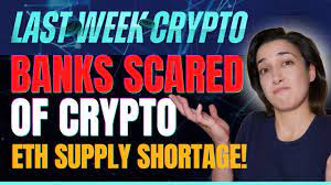 Banks see this as a means of improving the efficiency of their cross bank transactions such as remittance of funds. Banks Scared Of Crypto Eth Supply Shortage Last Week Crypto Youtube