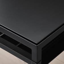 Product details separate shelf for magazines, etc. Nyboda Dark Grey Concrete Effect Black Coffee Table W Reversible Table Top 120x40x40 Cm Ikea