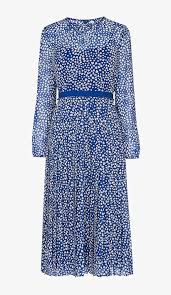 John lewis dress blue wedding formal summer midi knee lined uk 16. 33 Best Summer Wedding Guest Dresses For 2021