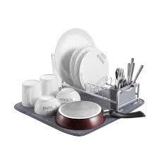 3.5 out of 5 stars with 174 ratings. Wholesale Metal Wire Kitchen Wine Plate Dish Drying Rack Kitchen Storage Rack Aluminum Dish Drying Rack With Mat Buy Aluminum Dish Rack Dish Drying Rack Dis Rack With Mat Product On Alibaba Com