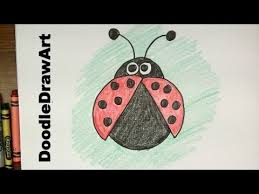 Affordable and search from millions of royalty free images, photos and vectors. How To Draw A Ladybug Easy Cartoon Lady Bug Tutorial Youtube