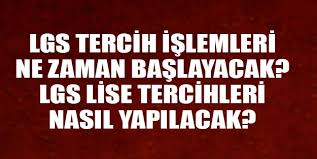 Lgs sınavsız öğrenci yerleştirme nasıl yapılacak? Lgs Lise Tercihleri Ne Zaman Baslar Meb 2019 Lgs Tercih Kilavuzu Yayinlandi Mi
