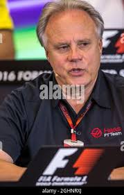 Gene Haas (USA) Haas Automotion President. Formula One Testing, Day 2,  Tuesday 19th February 2019. Barcelona, Spain Stock Photo
