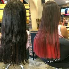 Renkli Ombre Saclar Curetkar Guzellik Meraklilarinin En Yakin Dostu Ombre Renkliombre Hair Color Red Redhair Redombre Hairstyle H Sac Guzellik Ombre