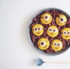 デコ白玉 初心者へ簡単アレンジ集 かぼちゃでミニオンができる ライブドアニュース food creative food dessert recipes