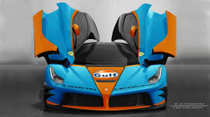May 16, 2021 · gulf's ties with mclaren began back in 1968 and continued until the end of the 1973 season. Rendering Ferrari Laferrari In Gulf Livery