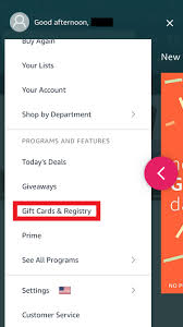 Once logged in, go to your account and click on gift cards. How To Redeem An Amazon Gift Card On Amazon S Website And Mobile App