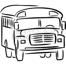 Already 1074 visitors found here solutions for their art work. Black And White Outline Of A School Bus Leaving Clipart Commercial Use Gif Jpg Png Eps Svg Pdf Clipart 382472 Graphics Factory