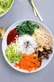 Vegan Korean Bibimbap Crazy Vegan Kitchen Vegan Bibimbap Vegan Kitchen Recipes