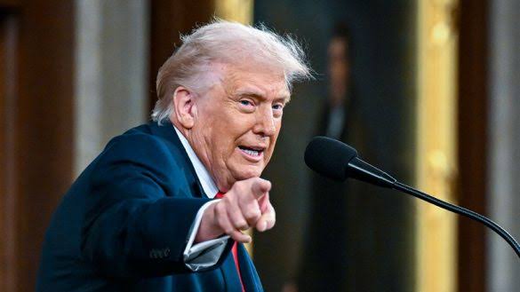 Доналд Трамп ги презентираше новите економски мерки за зајакнување на САД, AI generated