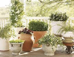 Decorative Accessories Garden Home Accessories Pottery Barn Planters Flower Pots Garden Planters