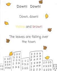 The Very Busy Kindergarten October Poems For Poetry Box Kindergarten Poems October Poem Rhyming Poems For Kids