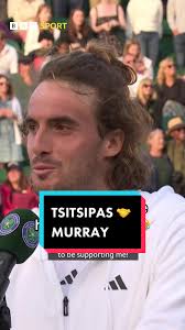 Stefanos Tsitsipas' Tribute to Andy Murray at Wimbledon