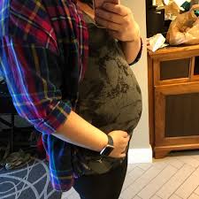 It may seem a bit strange, but the first week of your pregnancy is actually the beginning of your last menstrual period before you become pregnant. 5 1 2 Weeks With Baby Number Two And I M Bloated Like I M 6 Months Pregnant Does Anyone Feel Bigger The Second Time Around Glow Community