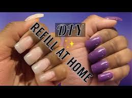 Removing acrylic nails with an electric file/nail bit. Acrylic Nails Refill And Color